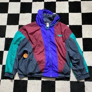 Vintage Nike flight track jacket